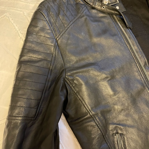 Men leather jacket Jack and jones - Picture 2 of 4